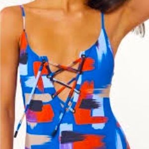 ❤️RED CARTER MIAMI VICE ONE PIECE SWIMWEAR